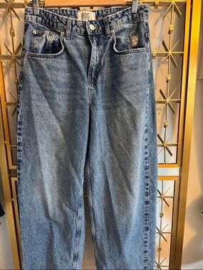 BDG Light Blue High-Rise Relaxed Jeans